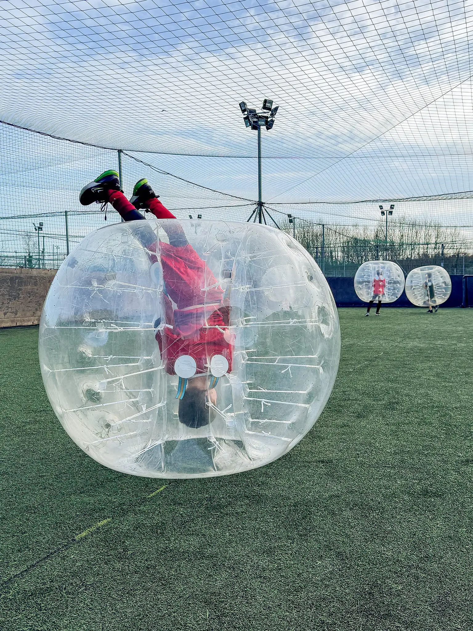 Bubble football